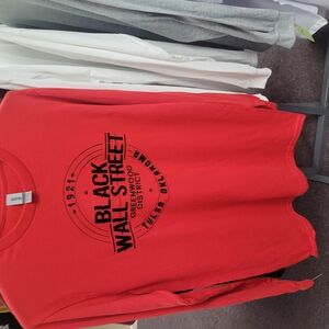 Red Black Wall Street Sweatshirt